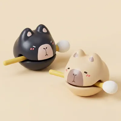 미니 목탁, 카피바라, 브라운, 1개
