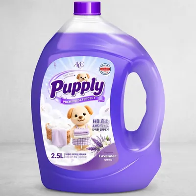에이스 퍼플리 세탁세제, 라벤더, 2.5L, 4개