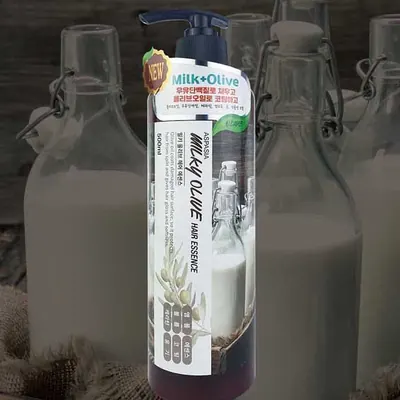 아스파시아 밀키 올리브 헤어 에센스, 500ml, 1개