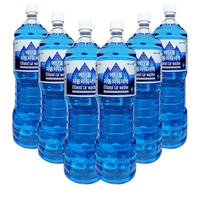 블랙다이아몬드 사계절 에탄올 워셔액, 1.8L, 6개