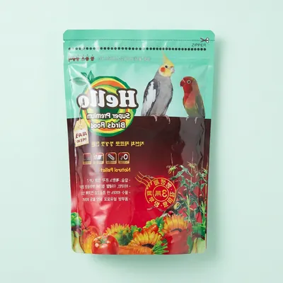 헬로 프리미엄 앵무새 사료, 900g, 1개