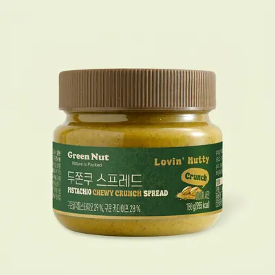 그린너트 두쫀쿠 스프레드, 피스타치오, 180g, 1개