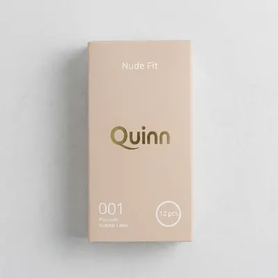 퀸 콘돔, Quin001, 리얼타이트 누드핏 울트라씬 초박형, 12개입, 1개