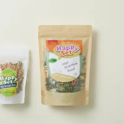 굿포머스 애니멀밥 해피세트 야채믹스, 60g + 190g, 1개