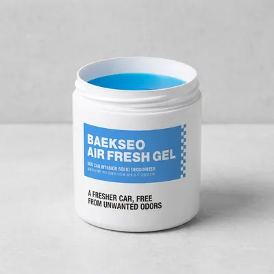 살림백서 데오 에어 프레쉬 차량용 고체탈취제, 런드리 허그 코튼향, 250g, 1개