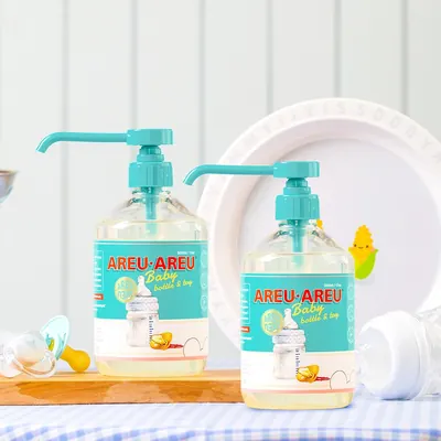아르아르 비건 젖병세정제, 무향, 500ml, 2개