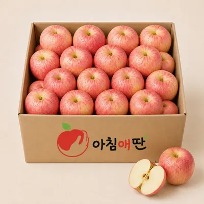 경북 홍로사과, 11-13과, 2kg, 1박스