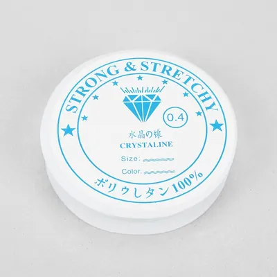경희의마실 비즈 공예 우레탄 와이어, 1.0mm, 약 5m, 1개