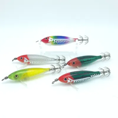 우리문스타 미니 수평 레이저 에기, S, 5.5cm, 5개입, 1세트