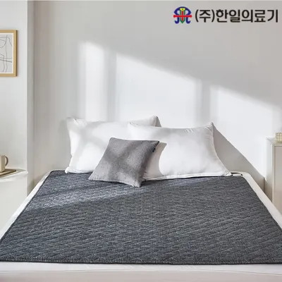 한일의료기 원적외선 탄소 전기요, 에쉬그레이, 더블(2인용), 1개