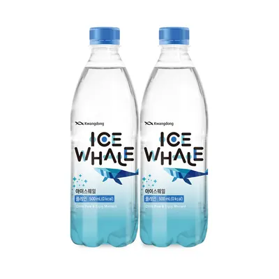 광동제약 아이스웨일, 플레인, 500ml, 40개