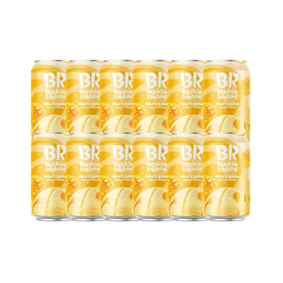 배스킨라빈스 망고탱고 밀키소다, 350ml, 12개