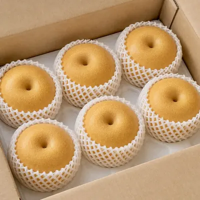 프로프룻 국내산 햇배, 대과, 개별망포장, 5kg, 1박스