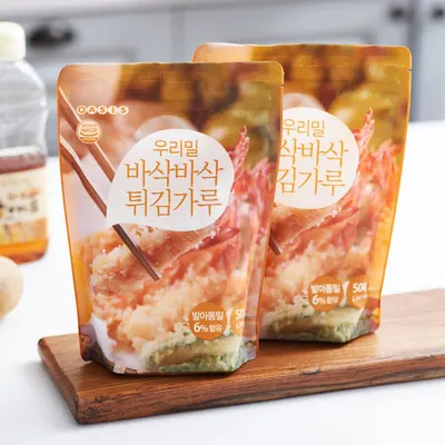 풀무원 우리밀 바삭바삭 튀김가루, 500g, 1봉