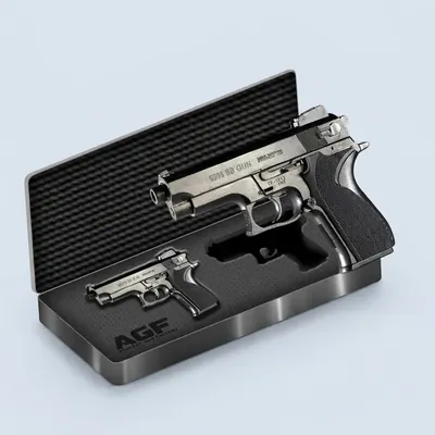 아카데미과학 미니 M5906 BB탄총 핸드건, 1개