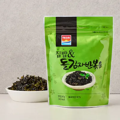 집밥 돌김자반볶음, 40g, 10봉