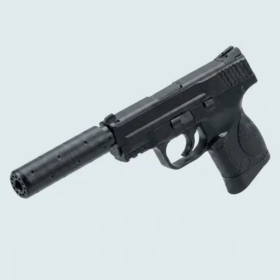 아카데미과학 MP9C Silencer 사일런서 스미스 웰슨 에어건, 1개
