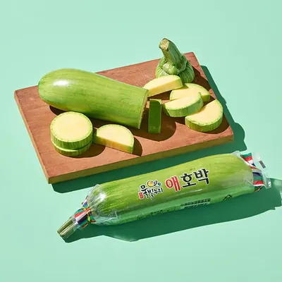 국내산 인큐 애호박, 300g 이상, 1개