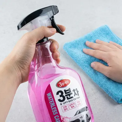 경희의마실 세차샴푸 차량클리너 물없이 간편 세차액, 650ml, 1개