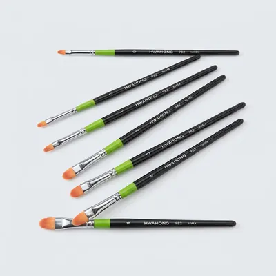 화홍 982 디자인붓, 3호, 1개