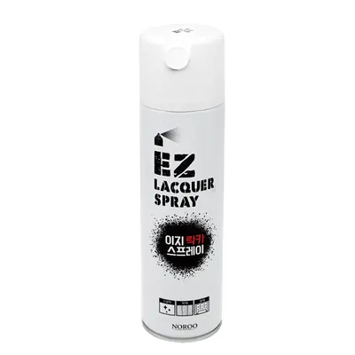 노루페인트 이지 락카 스프레이, 백색, 420ml, 1개