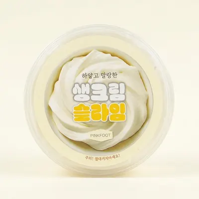 생크림 슬라임, 164g, 1개