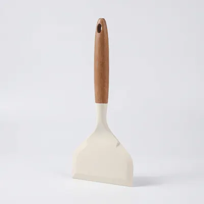 마흐트 실리콘 대왕 뒤집개, 화이트, 27cm, 1개