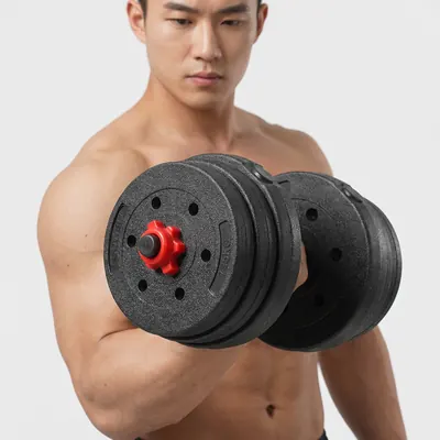 이고웰 무게조절 덤벨 바벨 세트, 30kg, 1개