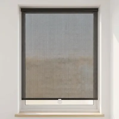흡착식 탈부착 롤업 블라인드, 68x125cm, 1개