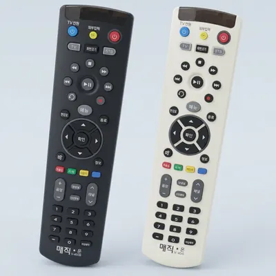 현승아이앤씨 TV 셋톱박스 만능 리모콘, 매직온 V450, 화이트