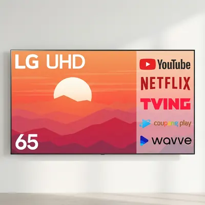 LG 65인치 4K UHD LED 스마트 TV, 65UT7000, 스탠드형, 방문설치, 1개