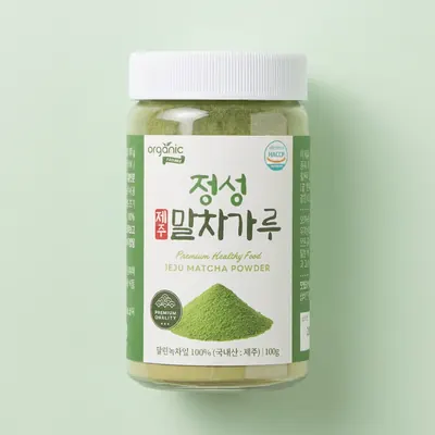 오가닉프렌즈 정성 제주 말차 가루, 100g, 1개