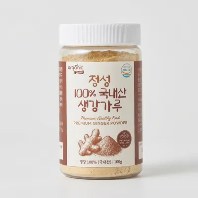 정성 국내산 생강가루, 분말, 100g, 1개