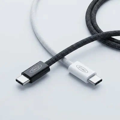 커넥토 C to C C타입 초고속 충전 케이블, 60W, 1.5m, 화이트, 4개
