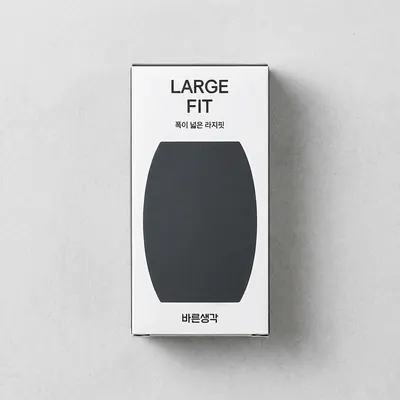 바른생각 라지핏 콘돔, 12매입, 1개