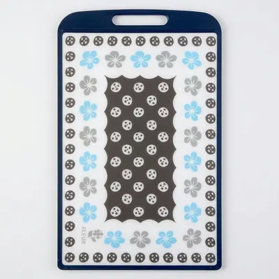 애슬라 플레르 투톤 사각 도마, 대형, 450x285x12mm, 혼합색상, 1개