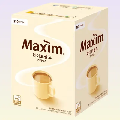 맥심 화이트골드 커피믹스, 11.7g, 210개입, 2개