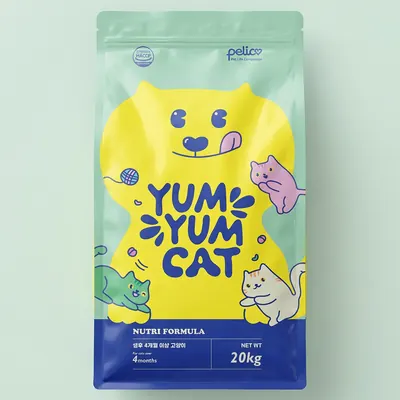 고양이 사료, 닭, 20kg, 1개