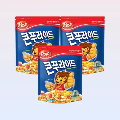 동서식품 포스트 콘푸라이트, 600g, 3개