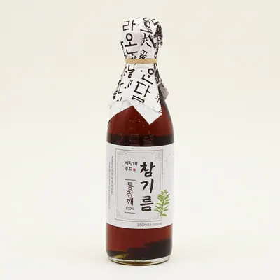 전통압착 통참기름, 350ml, 3개