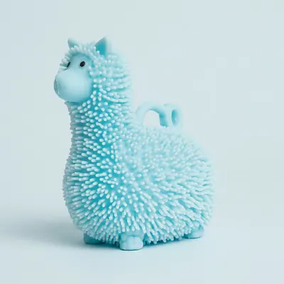 라마 실리콘 알파카 요요, 블루, 90mm, 1개