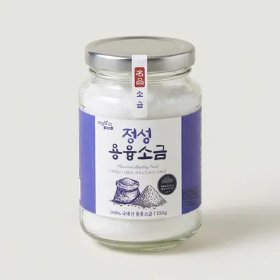 오가닉프렌즈 정성 용융소금 구운소금, 250g, 1개