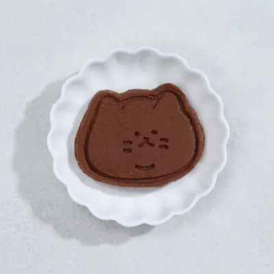 이중턱 뚱냥이 쿠키커터, GM0088, 1개