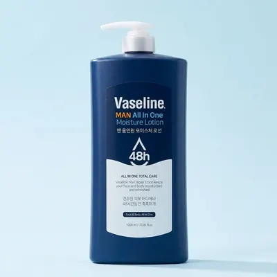 바세린 맨 올인원 모이스처 로션, 1000ml, 2개