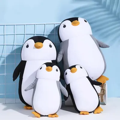 펭귄 여행용 목베개, 엄마펭귄, FREE