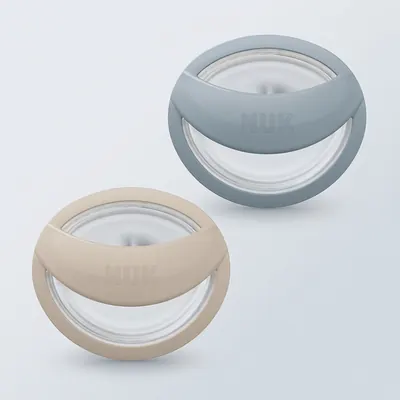 누크 마미필 쪽쪽이, 1단계(0~9개월), 블루 1개 + 그레이지 1개, 2개