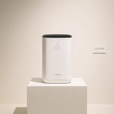 루컴즈 탁상용 미니 공기청정기, C05P01W, 화이트, 1개