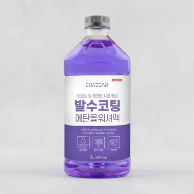 차싹 에탄올 발수코팅 워셔액, 2L, 3개