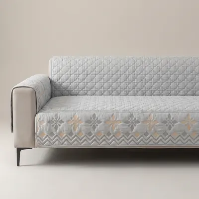 코팅블루 에스피안 소파패드, 그레이, 4인용, 70x240cm, 1개