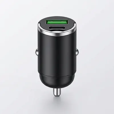 초슬림 시거잭 충전기, 2구, USB-C타입, 200W, 1개